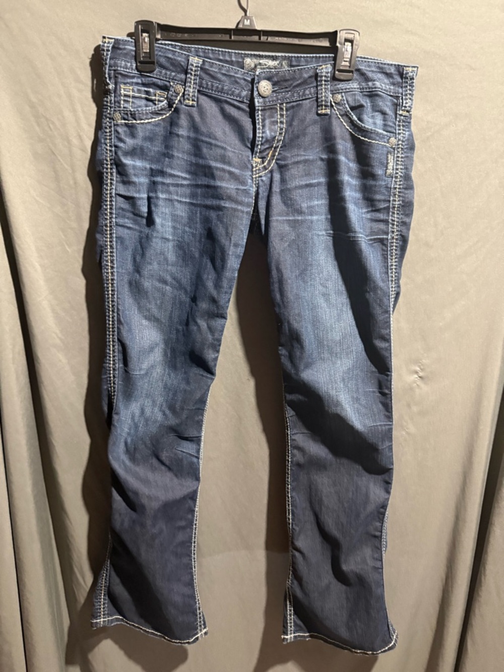 Silver Jeans Dark Blue Women's Bootcut Jeans
